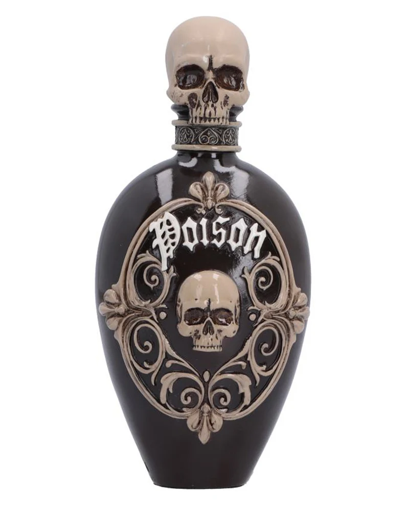 „Totenkopf Giftflasche“ Zaubertrank Deko 16cm