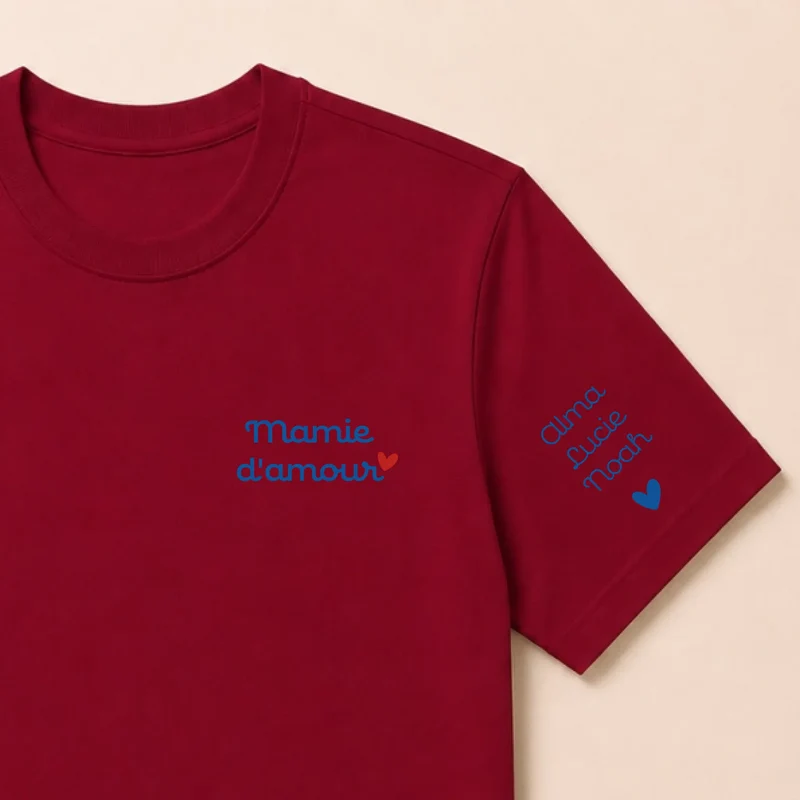 Pull personnalisé mamie - Mamie d'amour