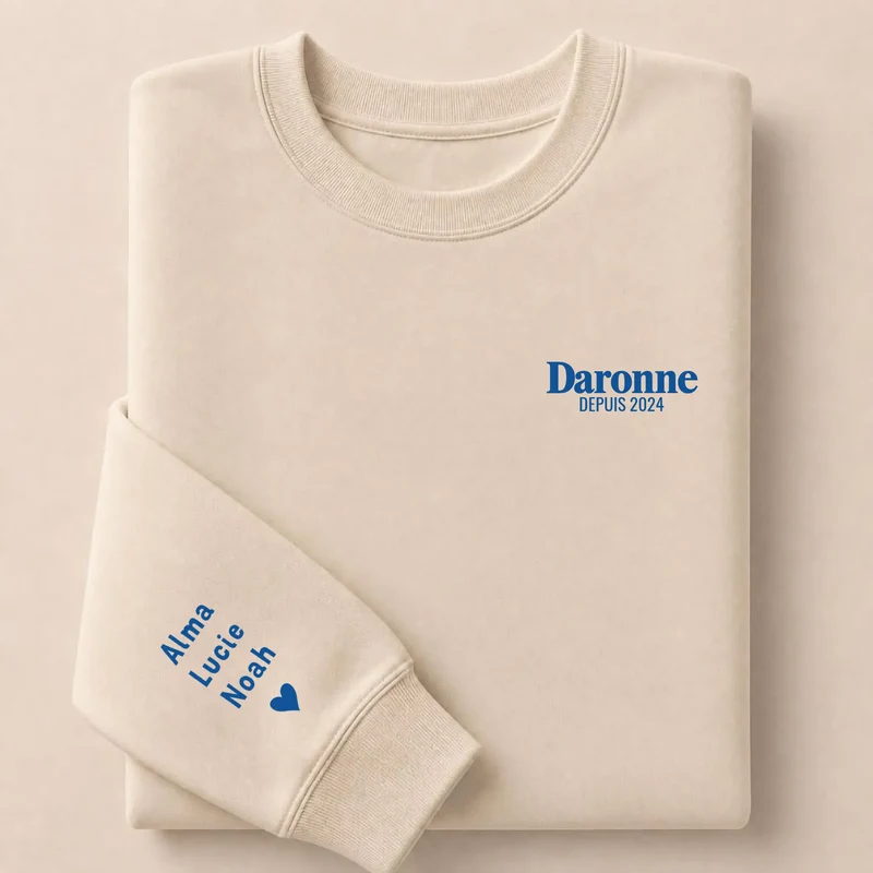 Pull personnalisé maman - La daronne