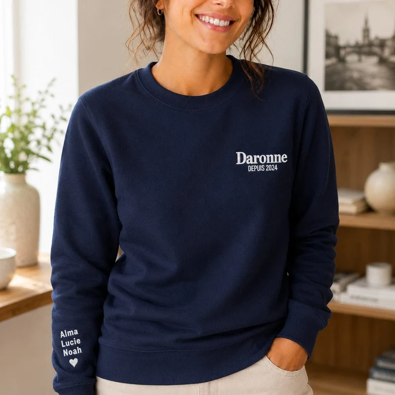 Pull personnalisé maman - La daronne