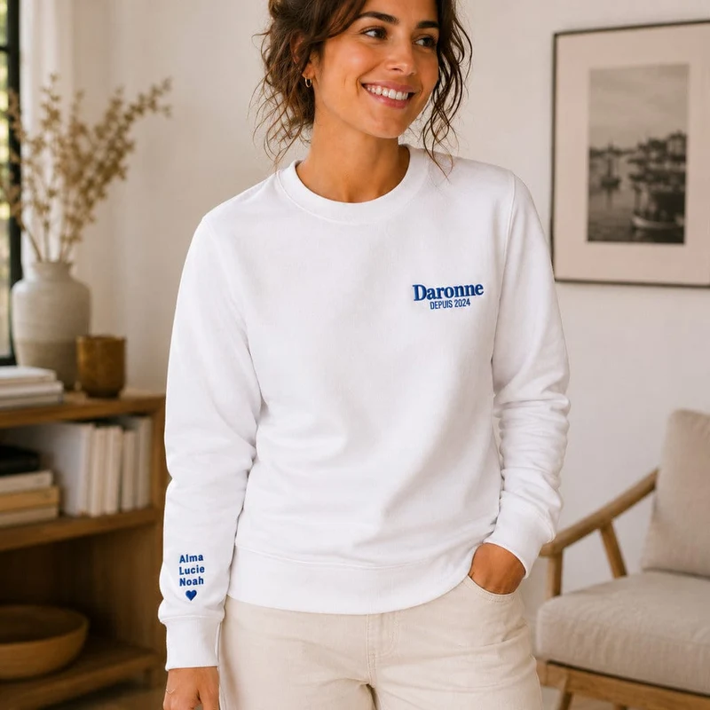 Pull personnalisé maman - La daronne