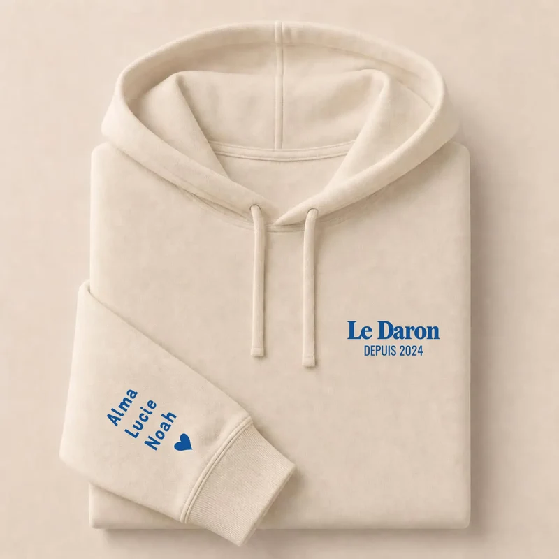 T-shirt personnalisé papa - Le daron