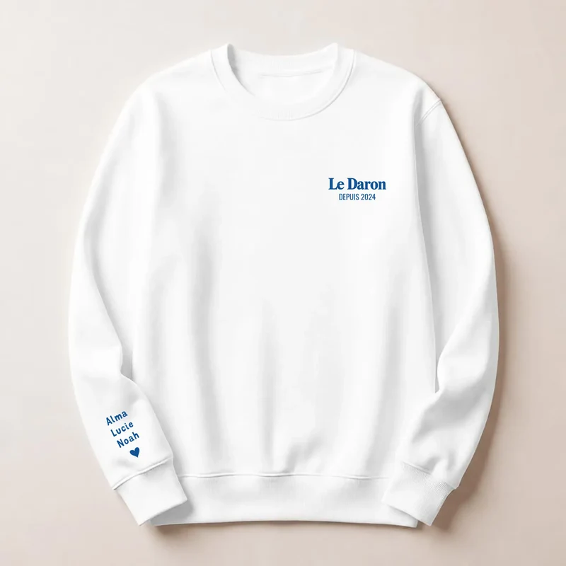 Pull personnalisé papa - Le daron
