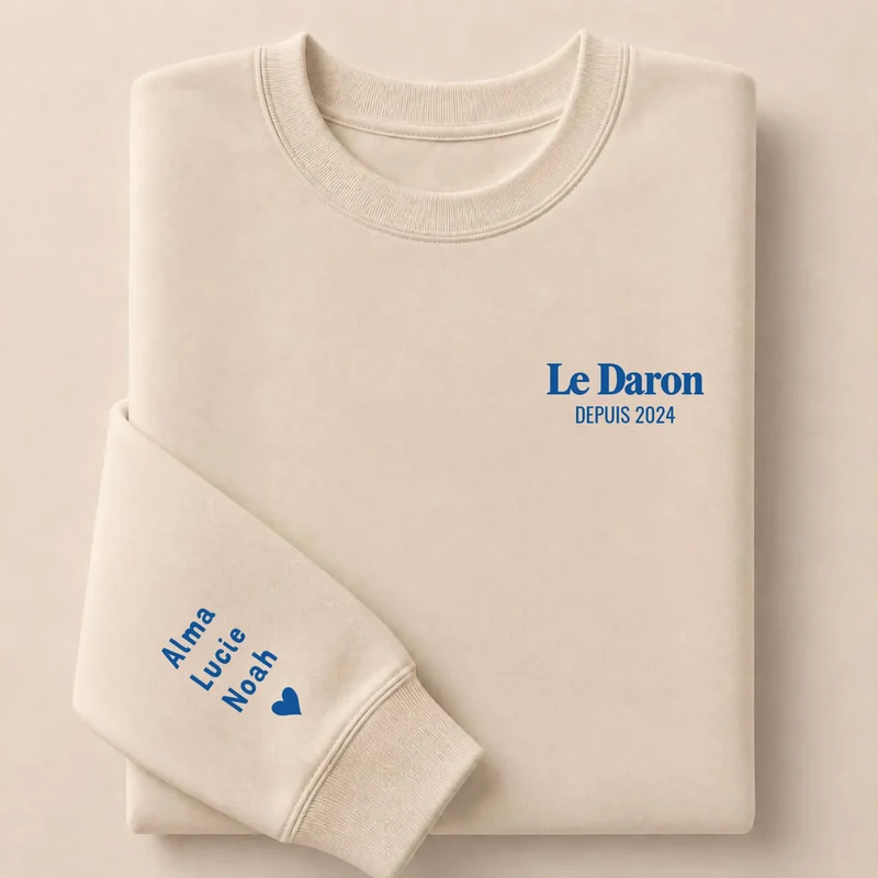 Pull personnalisé papa - Le daron