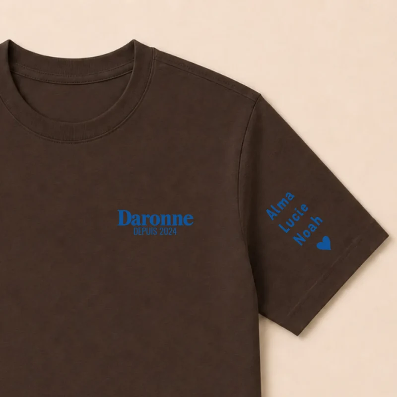 T-shirt personnalisé maman - La daronne