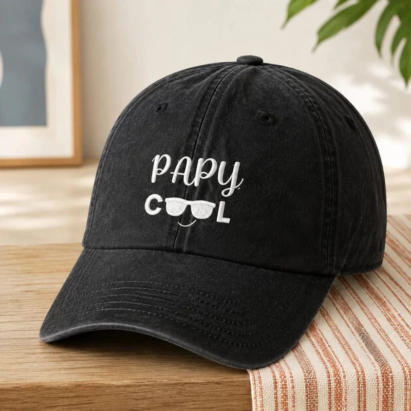 Casquette personnalisée papy - Papy cool