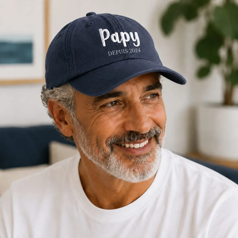 Casquette personnalisée papy - Papy depuis