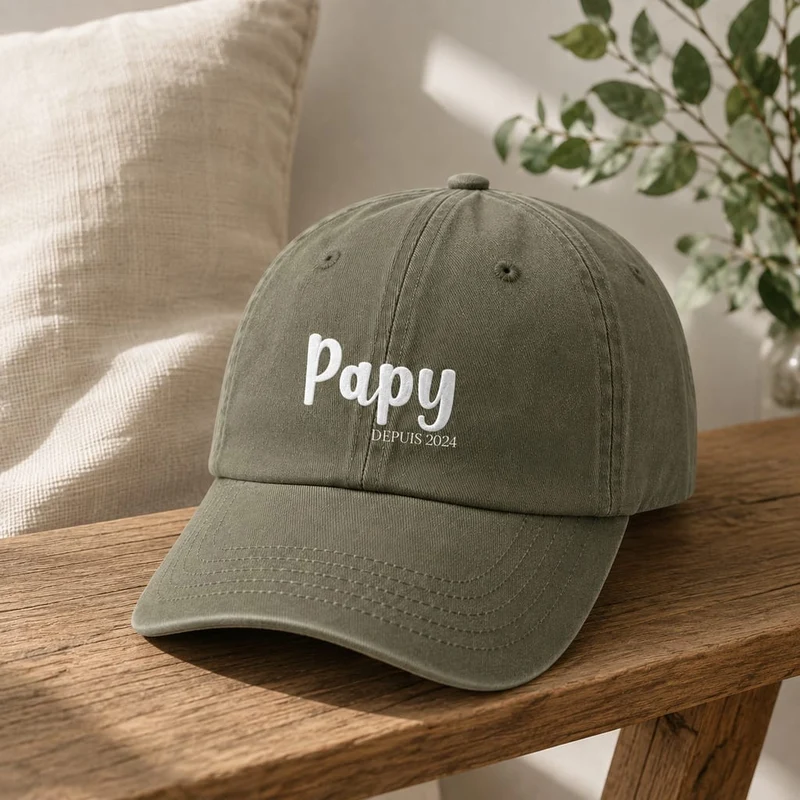 Casquette personnalisée papy - Papy depuis