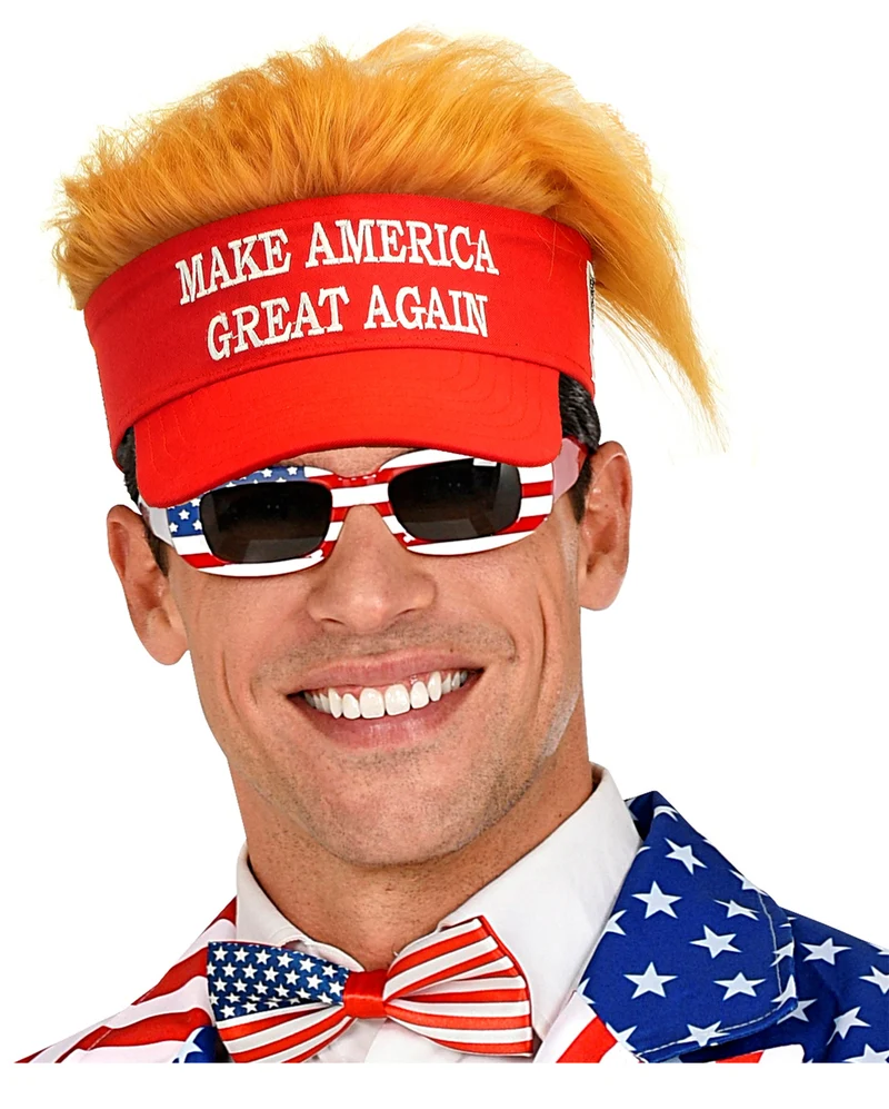 MAGA Schirmmütze mit Plüschhaaren