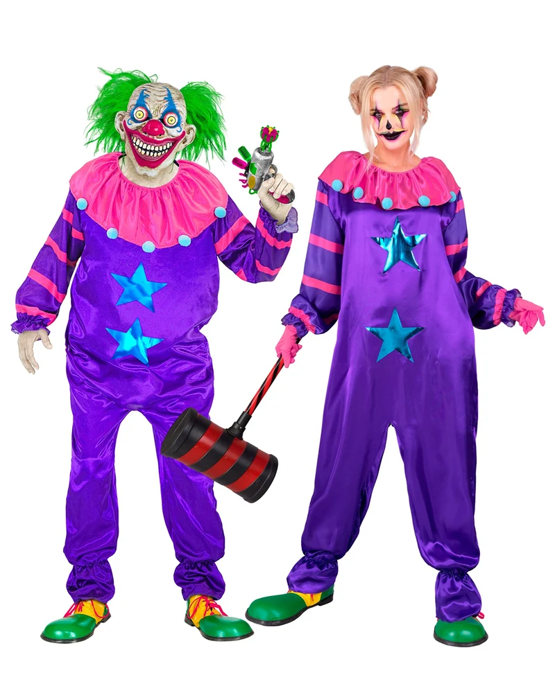 Gift Violettes Killerclown Kostüm