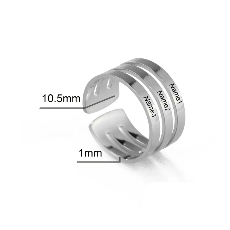 Personalised Family Ring
