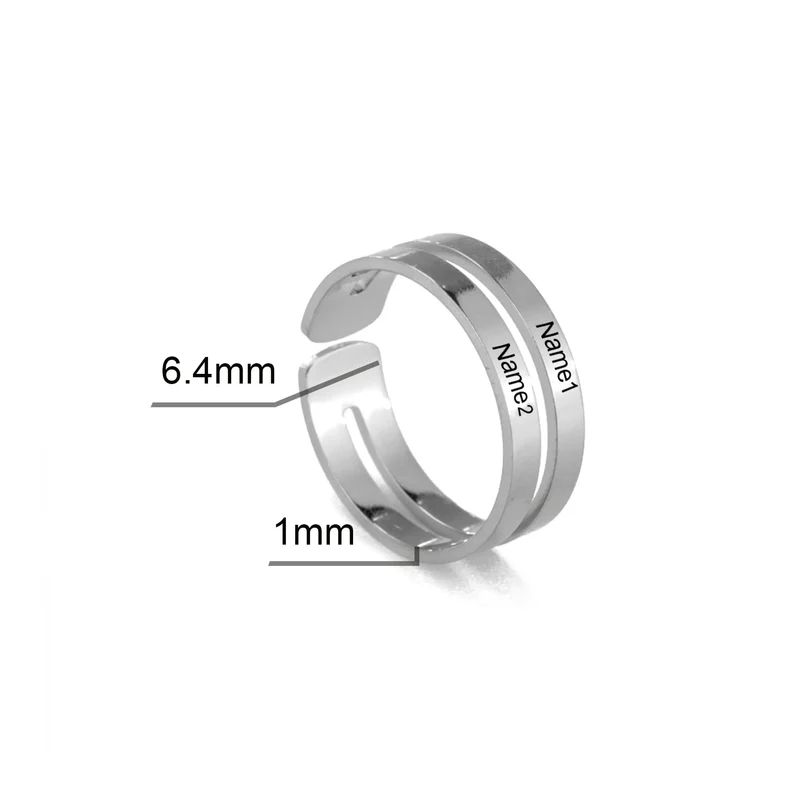 Personalised Family Ring