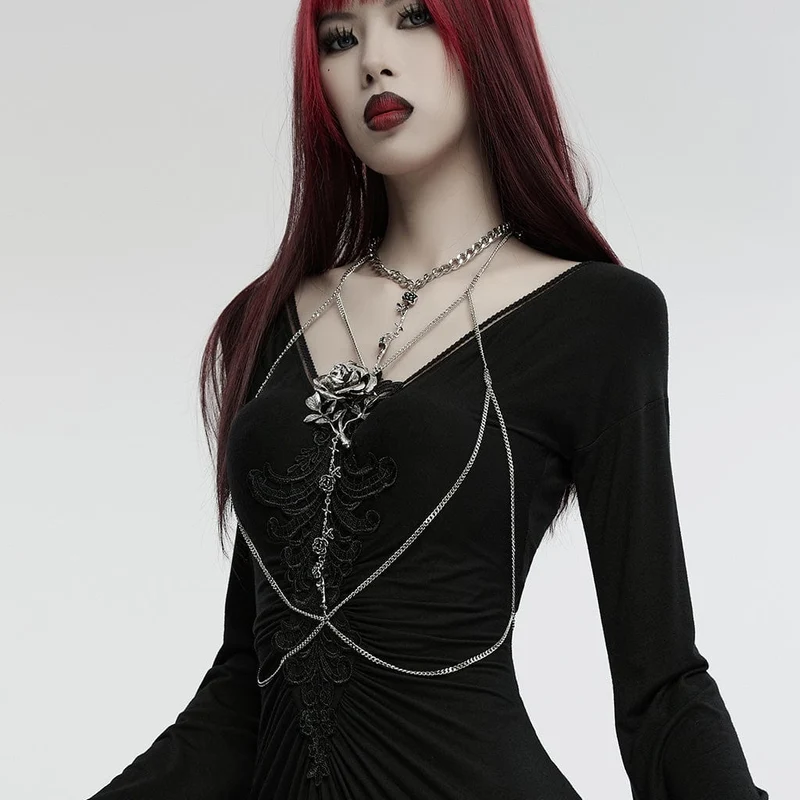 Gothic-Rosenkettenharnisch für Damen