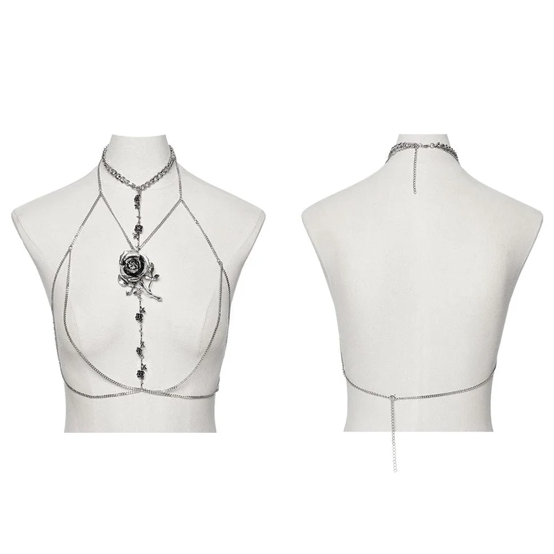 Gothic-Rosenkettenharnisch für Damen