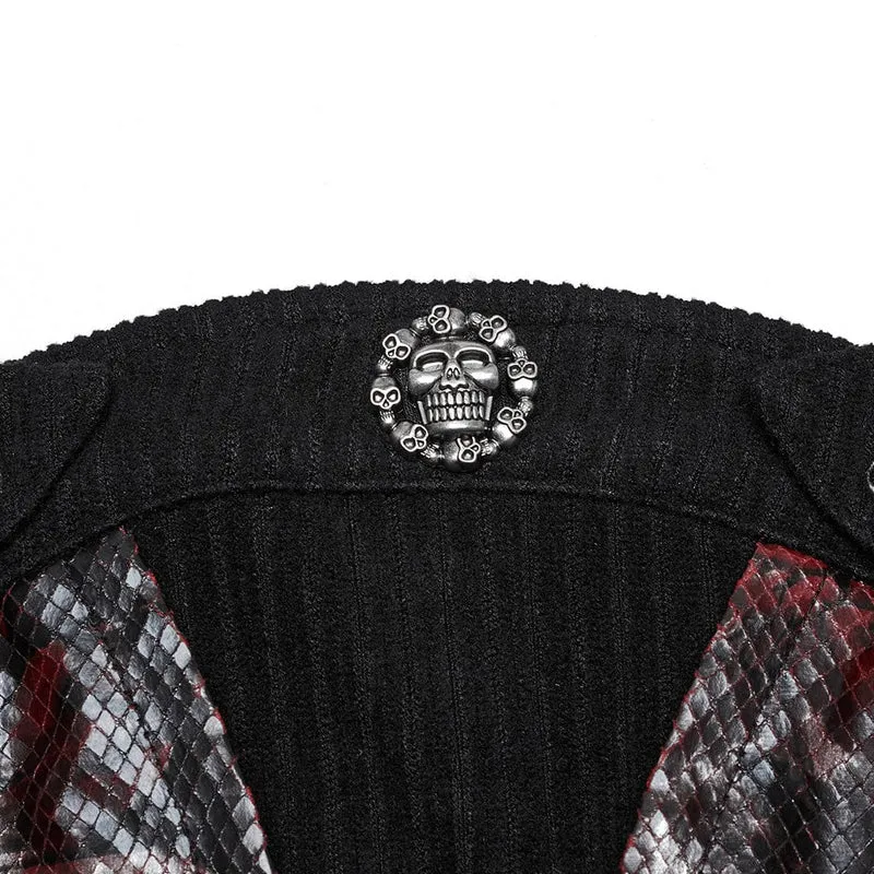 Überbrustkorsett mit Punk-Schlangenmuster für Damen