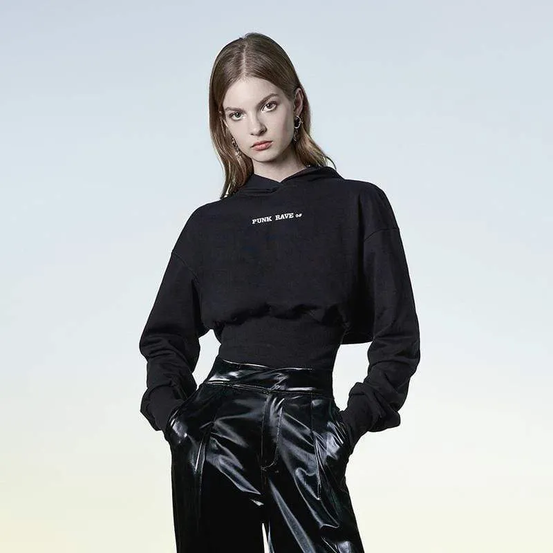 Punk Casual Hoodies für Damen
