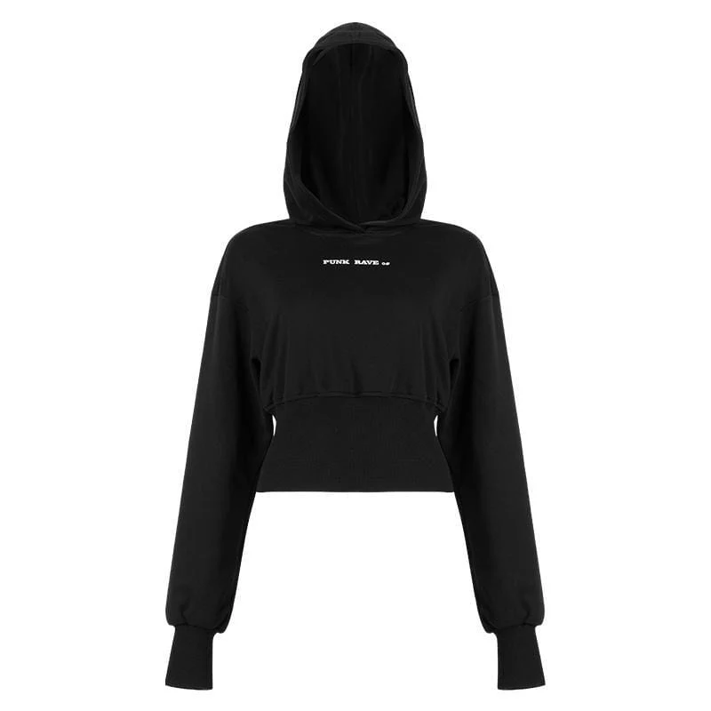 Punk Casual Hoodies für Damen