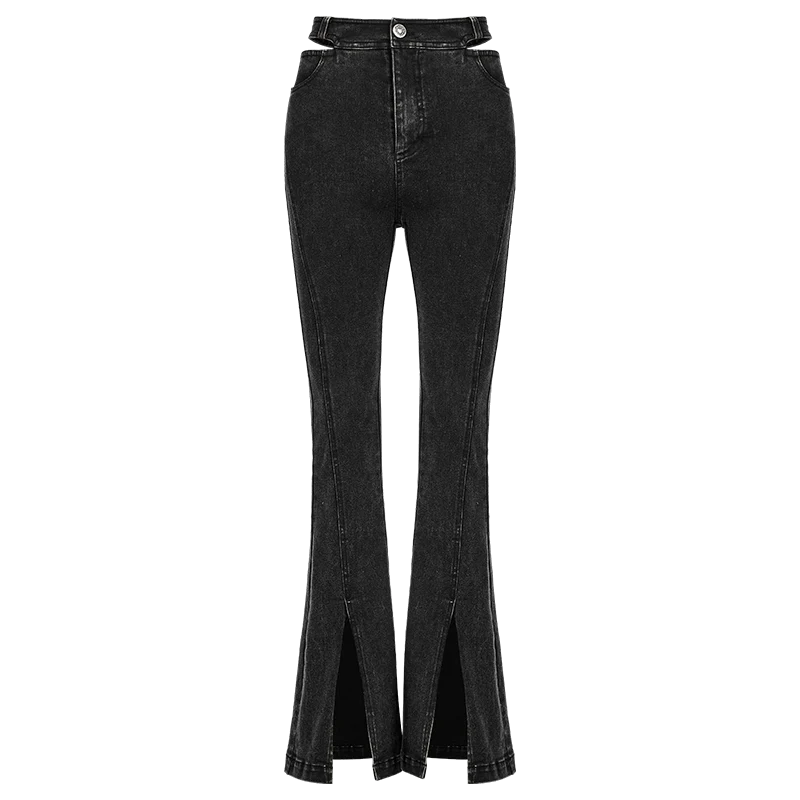 Ausgestellte Punk-Jeans für Damen