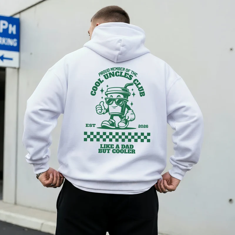 Cool Uncles Club Shirt, Sweatshirts & Hoodies - Onkel Geschenk Baby - Personalisiert - Du wirst Onkel - Patenonkel