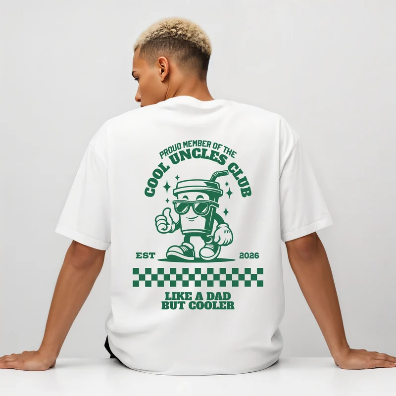 Cool Uncles Club Shirt, Sweatshirts & Hoodies - Onkel Geschenk Baby - Personalisiert - Du wirst Onkel - Patenonkel