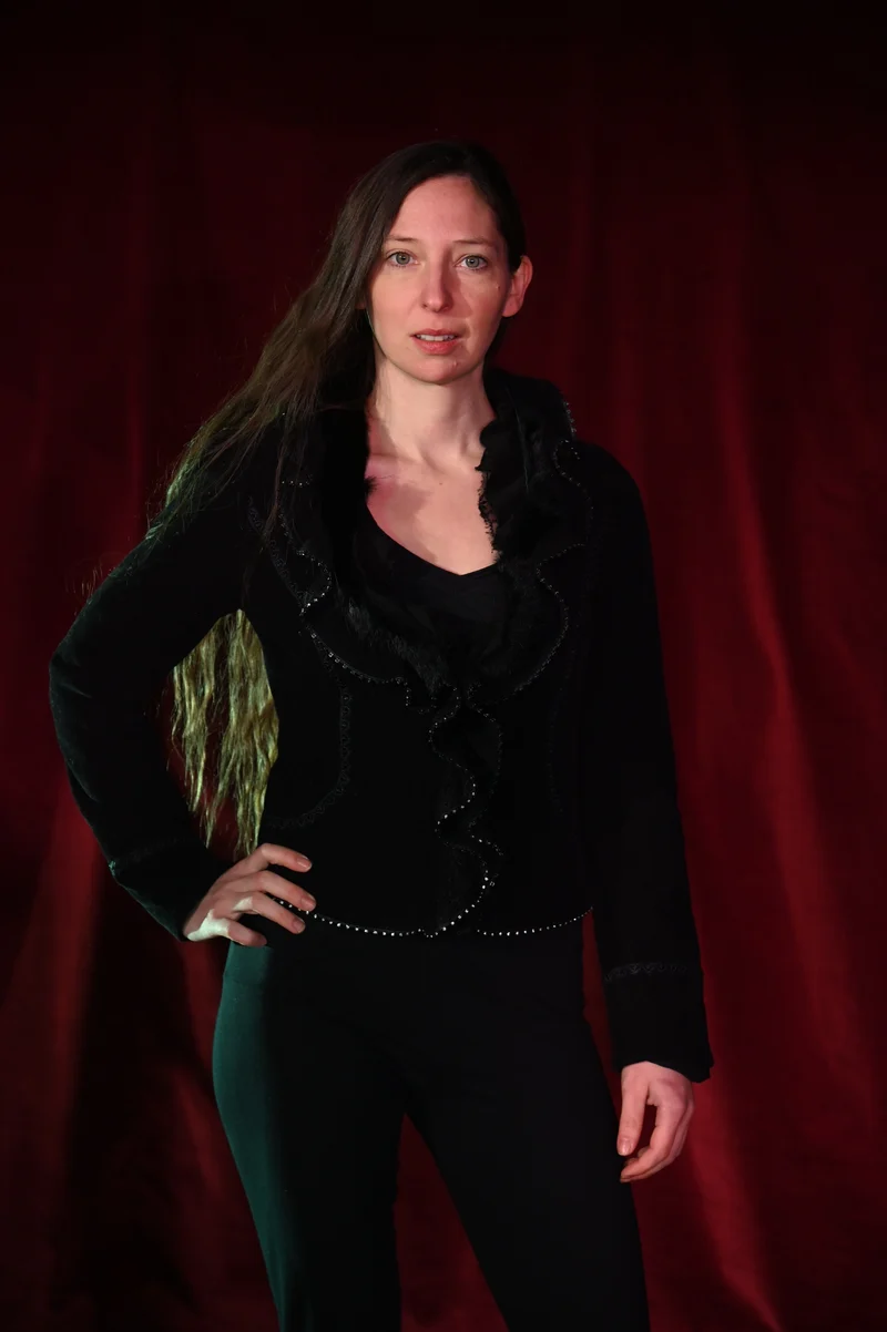 Jacke - Samtjacke im 80er Jahre Stil - W211