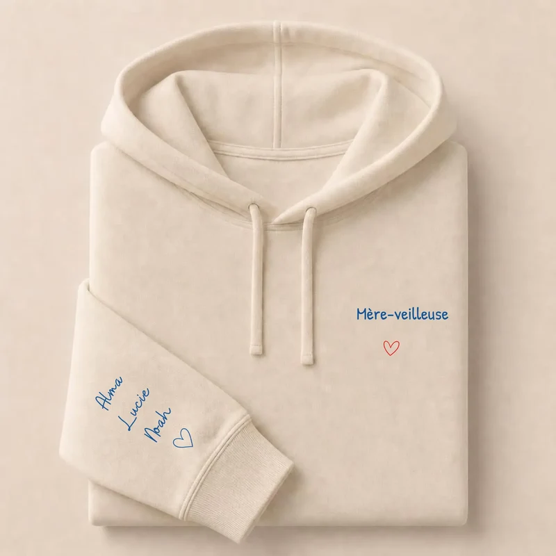 Pull personnalisé maman - Mère-veilleuse