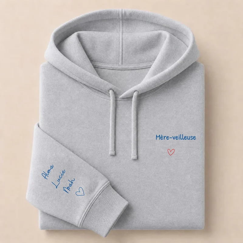 Pull personnalisé maman - Mère-veilleuse