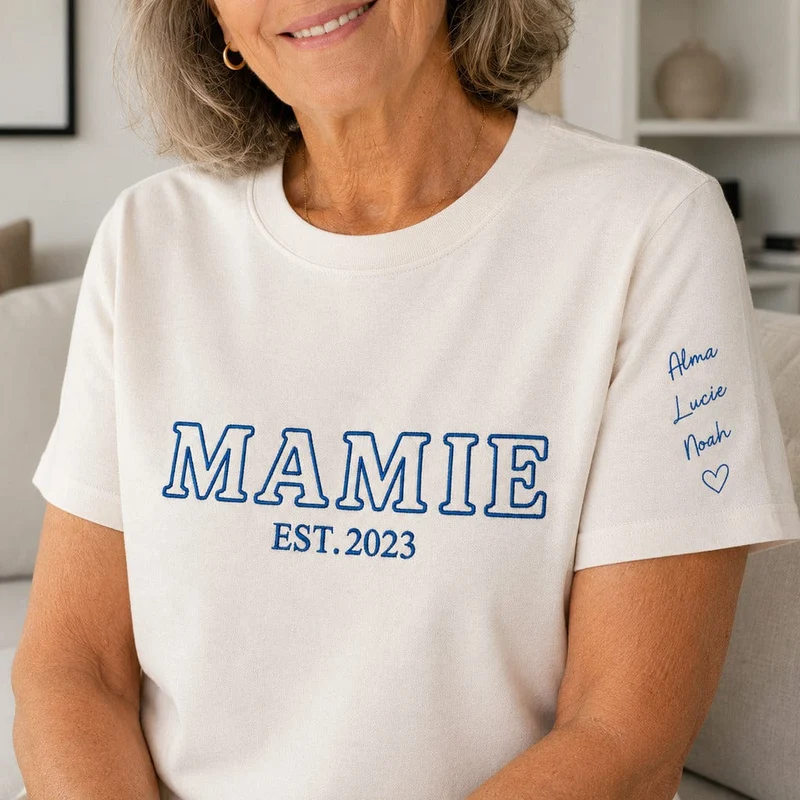 T-shirt personnalisé mamie - Future mamie