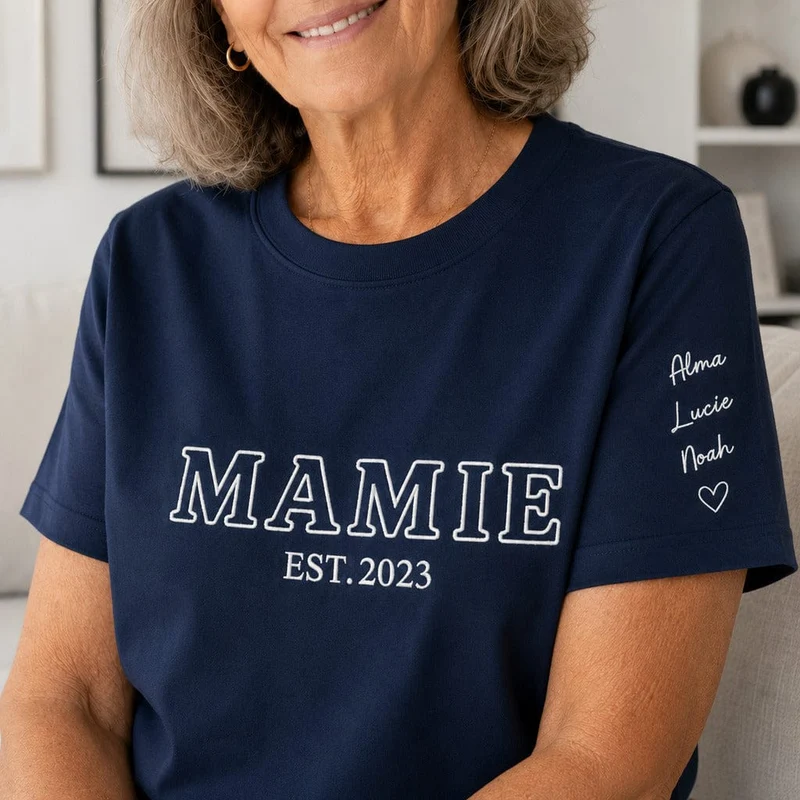 T-shirt personnalisé mamie - Future mamie