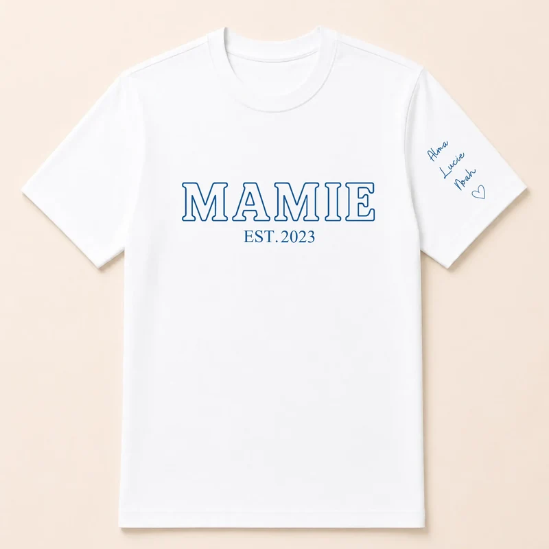 T-shirt personnalisé mamie - Future mamie