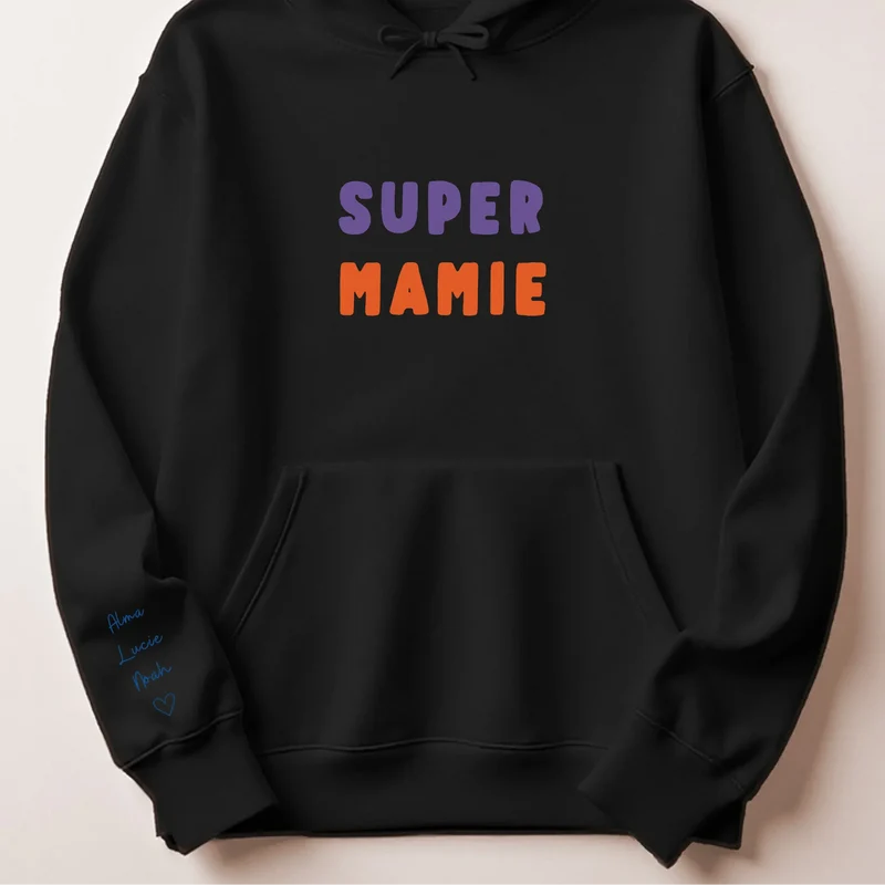T-shirt personnalisé mamie - Super mamie
