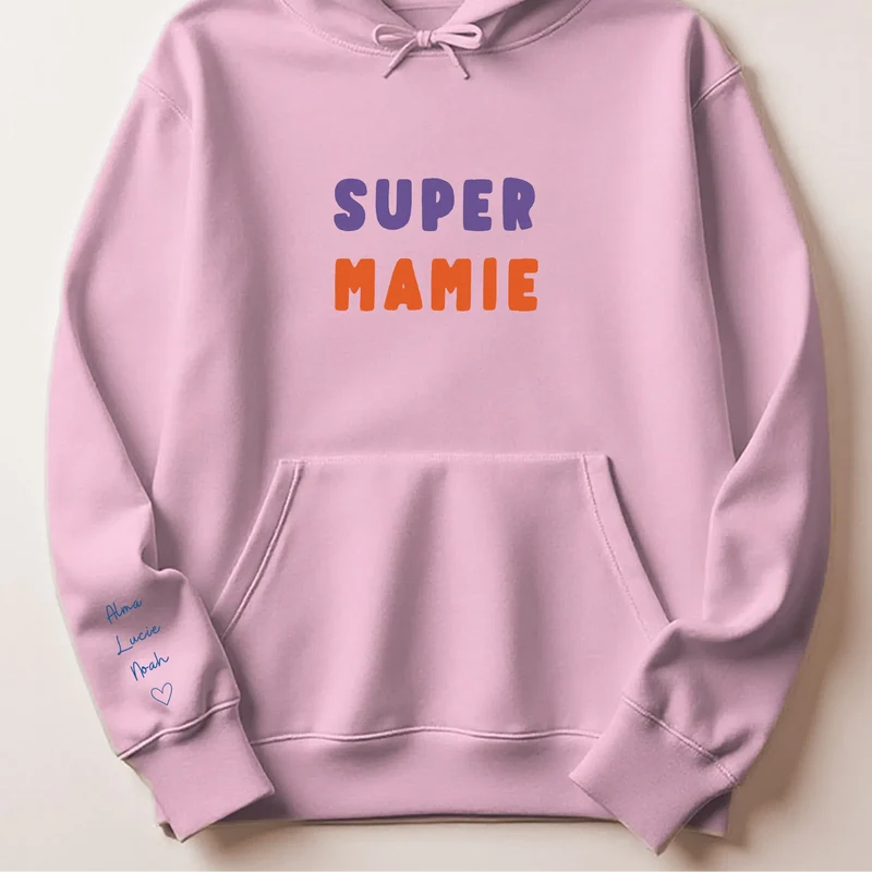 T-shirt personnalisé mamie - Super mamie