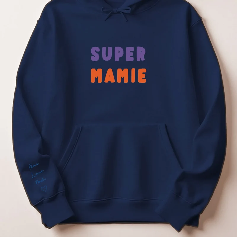 T-shirt personnalisé mamie - Super mamie