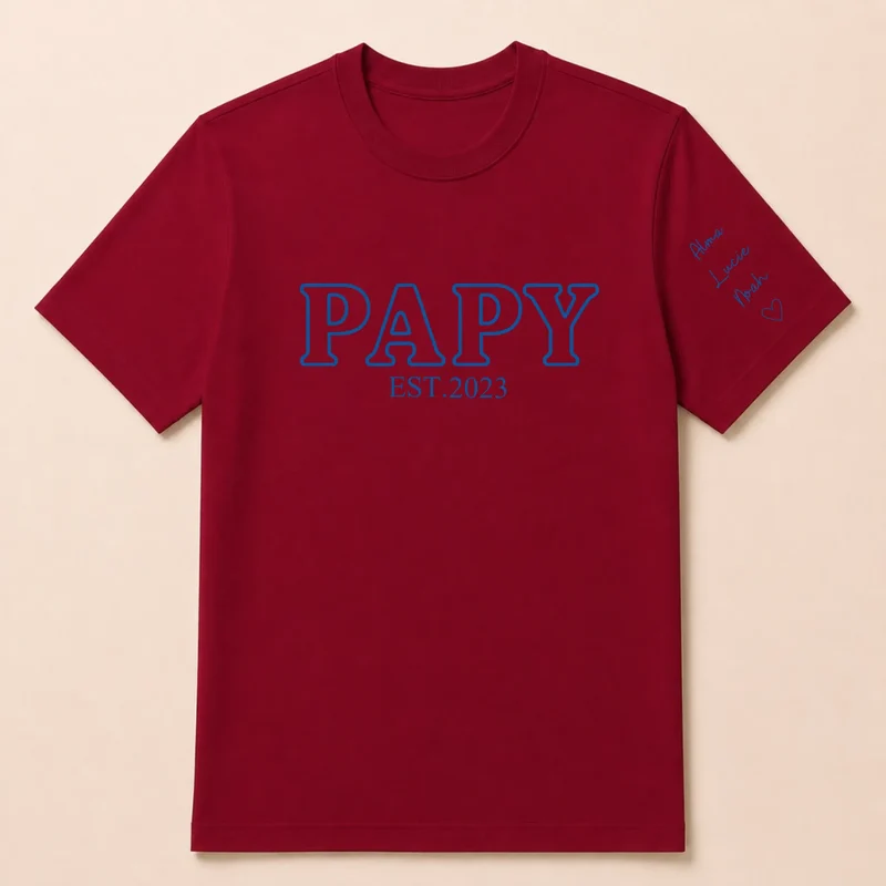 T-shirt personnalisé futur grand-père - Annonce de grossesse