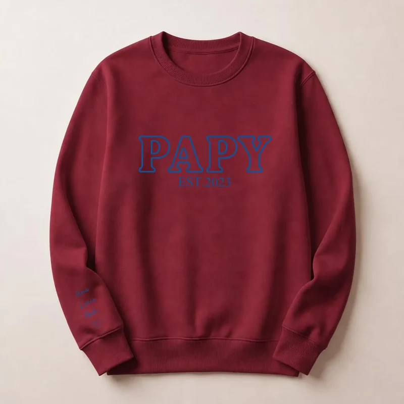 T-shirt personnalisé futur grand-père - Annonce de grossesse