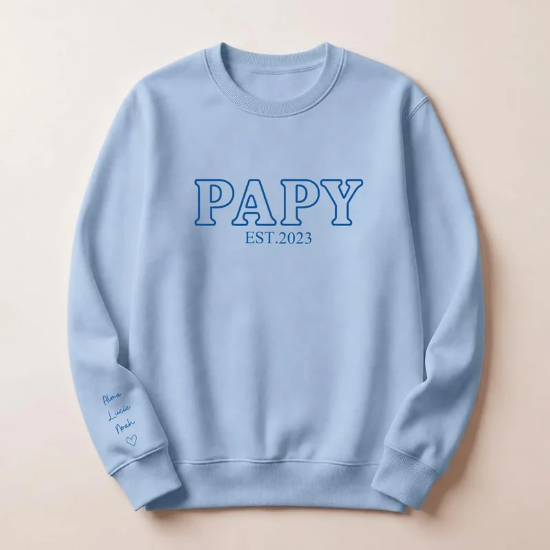T-shirt personnalisé futur grand-père - Annonce de grossesse