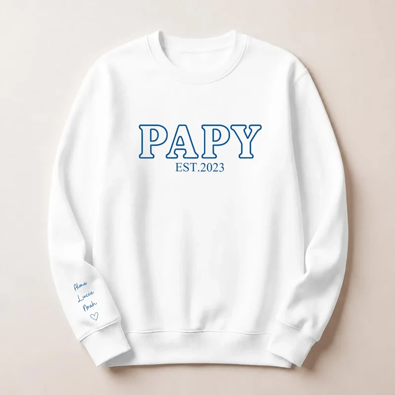 T-shirt personnalisé futur grand-père - Annonce de grossesse
