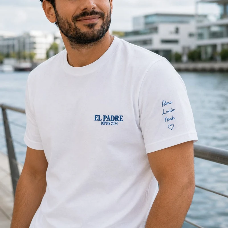 T-shirt personnalisé papa - El padre