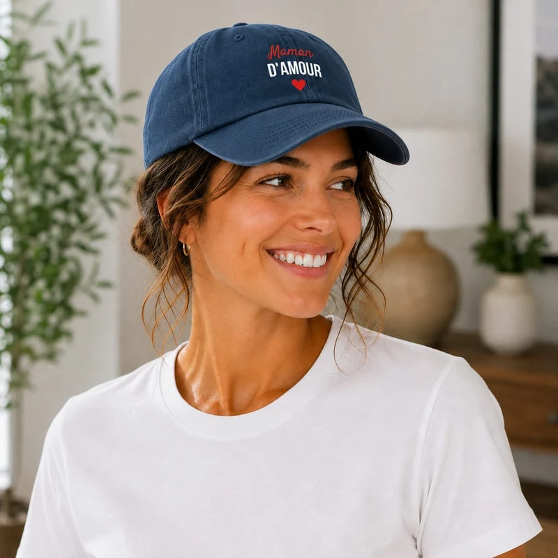 Casquette personnalisée maman - Maman d'amour