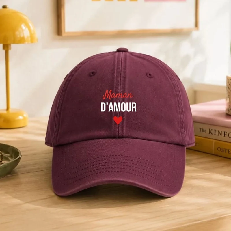 Casquette personnalisée maman - Maman d'amour
