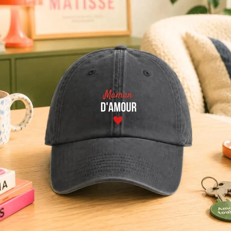Casquette personnalisée maman - Maman d'amour