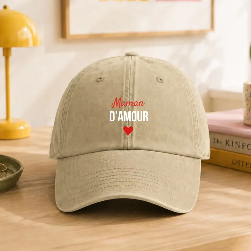 Casquette personnalisée maman - Maman d'amour