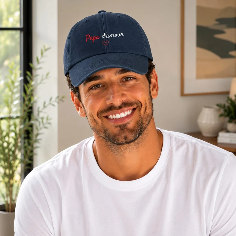 Casquette personnalisée papa - Papa d'amour