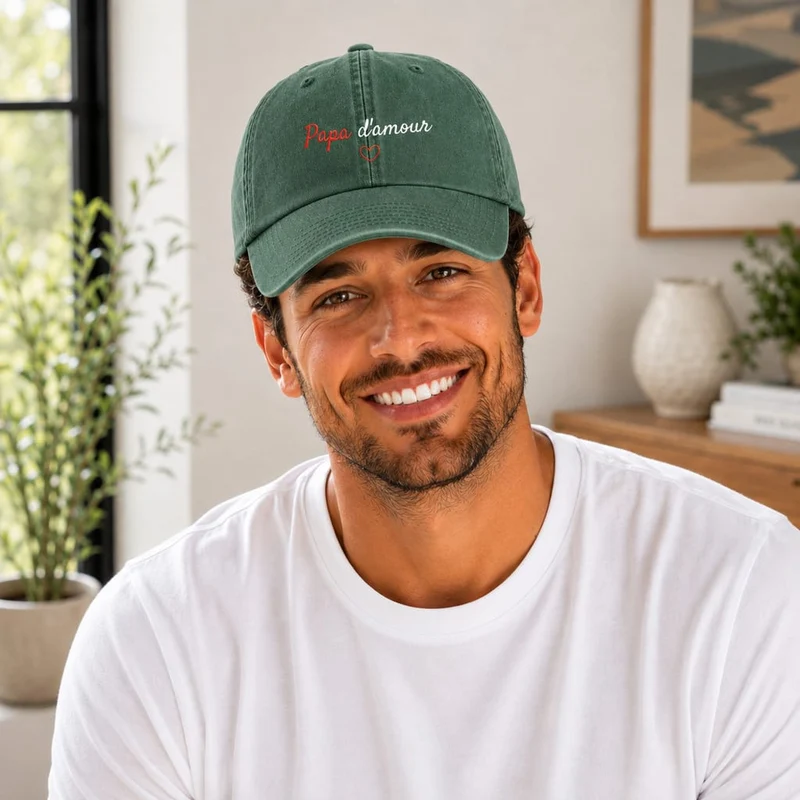 Casquette personnalisée papa - Papa d'amour