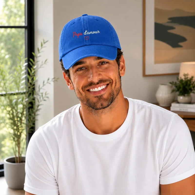 Casquette personnalisée papa - Papa d'amour