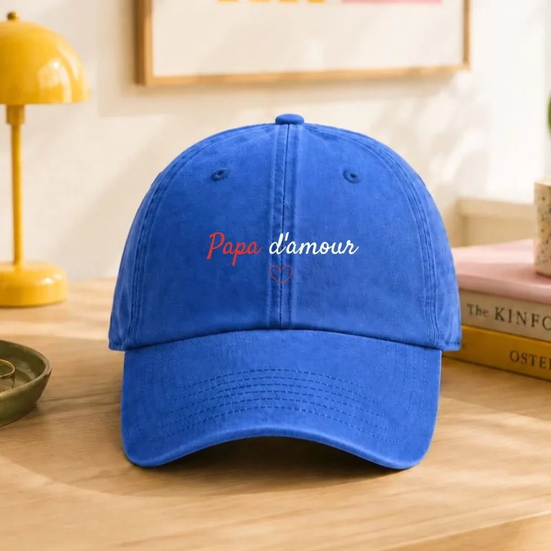 Casquette personnalisée papa - Papa d'amour