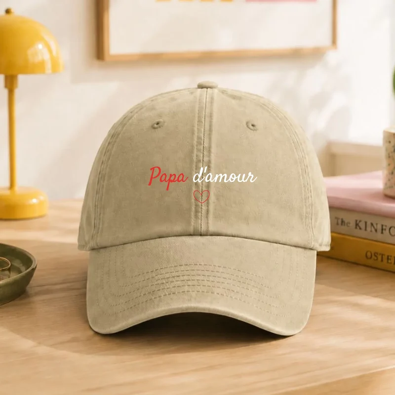 Casquette personnalisée papa - Papa d'amour
