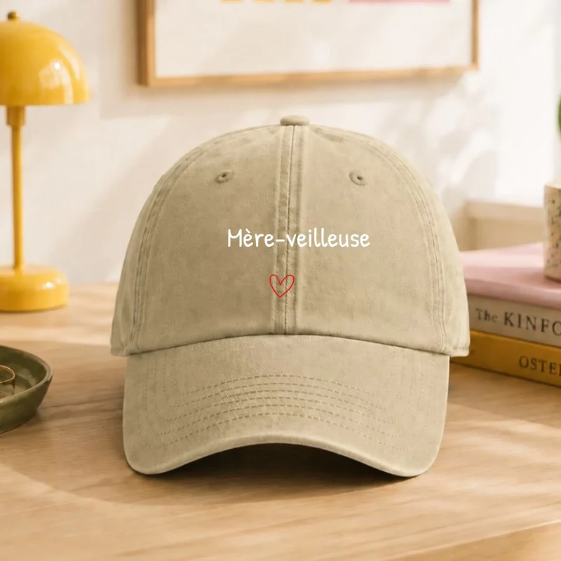 Casquette personnalisé maman - Mère-veilleuse