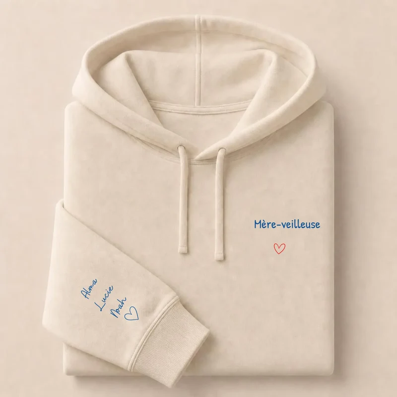 Pull personnalisé maman - Mère-veilleuse