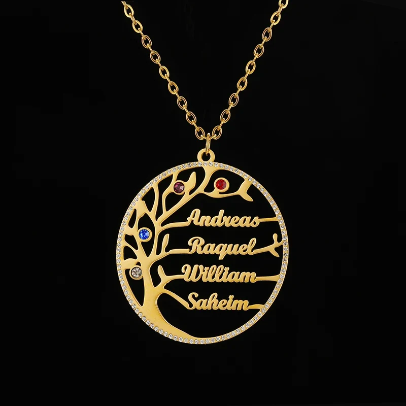 Familienkette Baum
